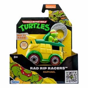 Teenage Mutant Ninja Turtles Raphael Rad Rip Racers in rare boxed form